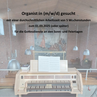 Blick von der Orgel in die Genezareth-Kirche